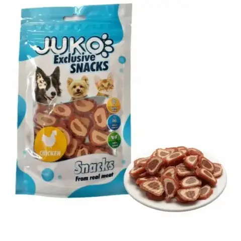 JUKO Snacks Chicken & Pollock chips 70 g