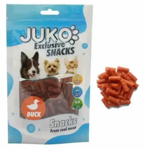 JUKO Snacks Mini Duck stick glukosamin & chondro 70 g