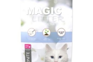 Kočkolit Magic Litter Bentonite Ultra White 10L/9kg