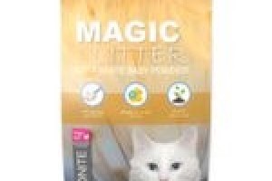 Kočkolit Magic Litter Bentonite Ultra White Baby Powder 10L/9kg