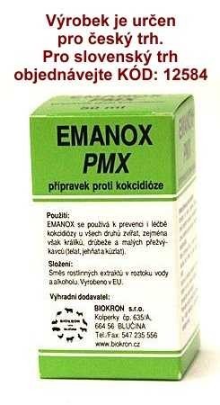 EMANOX PMX proti kokcidióze 50 ml !CZ!