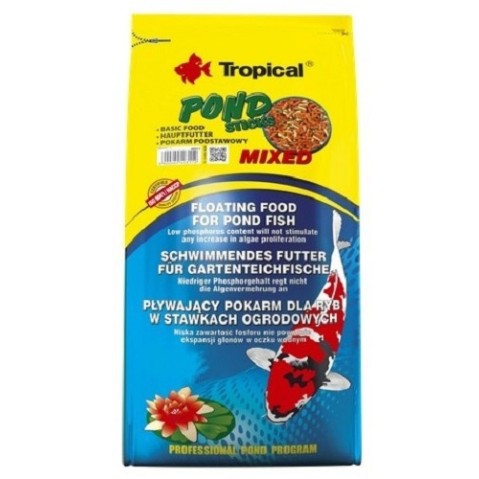Tropical Pond Sticks Mixed 4kg/pytel