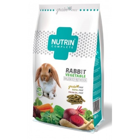 Nutrin Complete 400g GF - Králík adult Vegetable