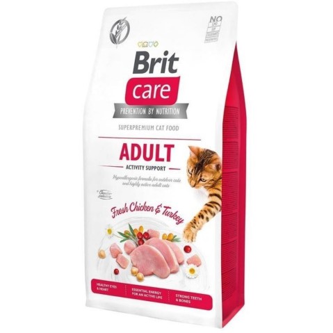 Brit Care 2,0kg cat Adult Activity Support Grain-Free