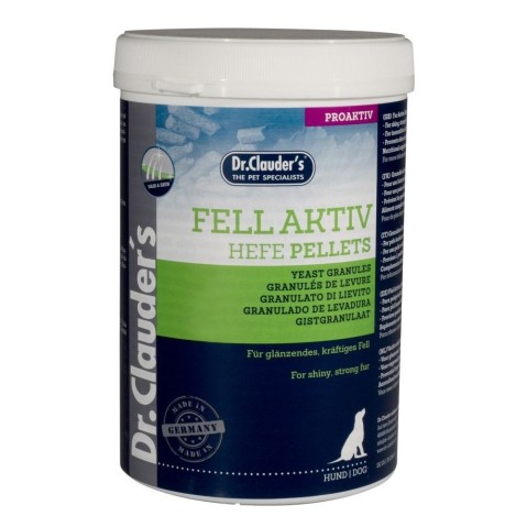 Dr.Clauder´s Fell Aktiv Hefe Pellets (droždí) 600g dog
