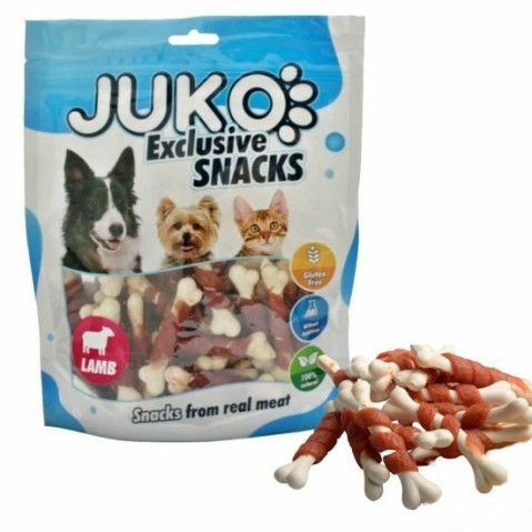 JUKO Snacks Lamb & White Calcium bone 250 g