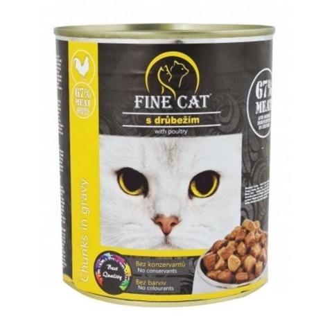Fine Cat 830g drůbeží