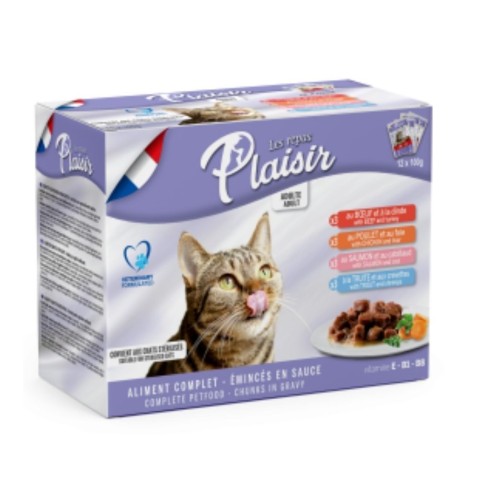 Plaisir cat 100g x 12ks kaps.