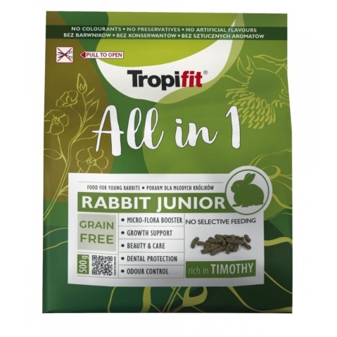 Tropifit 500g  All In 1 Rabbit junior