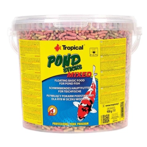 Tropical Pond Sticks Mixed  5l/430g  kbelík