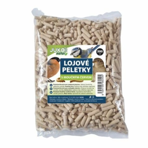 Lojové peletky s moučným červem JUKO 500 g