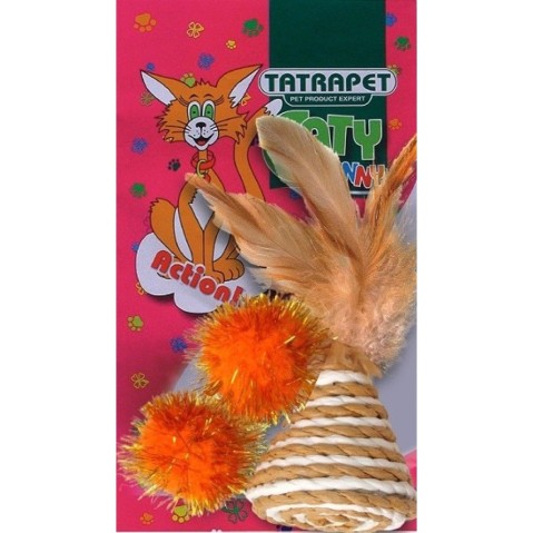 Tatrapet hračka pro kočku - set 3ks/bal.