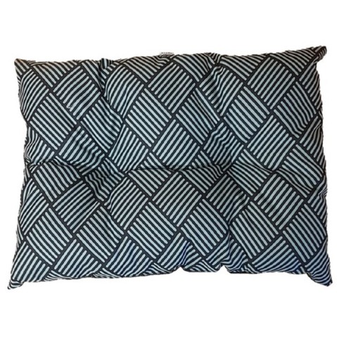 Polštář obdelník Modern 63x46cm mint+čáry