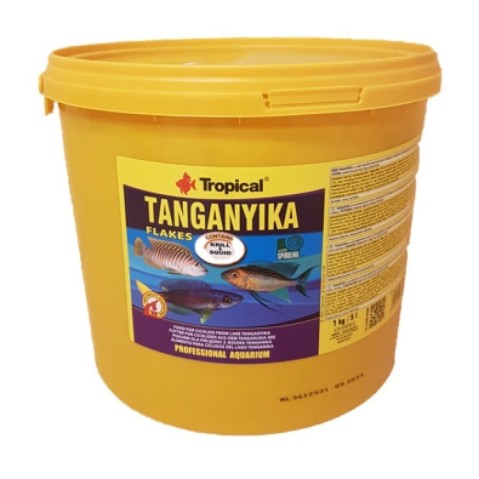 Tropical Tanganyika flakes 5l /1kg kbelík