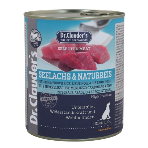 Dr.Clauder´s Seelachs & Naturreis (drůbeží maso a vločky) 800g dog