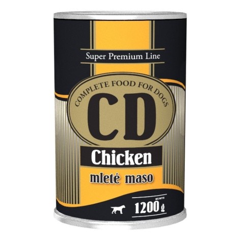 CD Dog 1200g Chicken konzerva