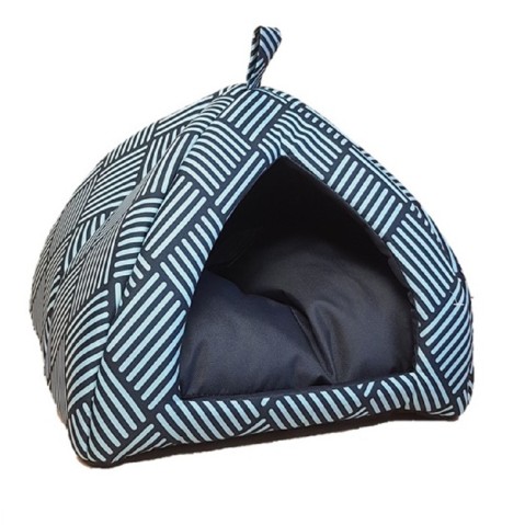 Iglu s pol.Modern 43x43x35cm mint+čáry