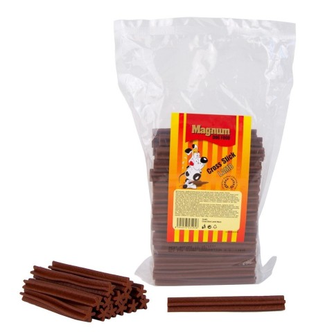 Magnum dental snacks Cross Stick lamb 12cm, 1090g (kost křířžová)