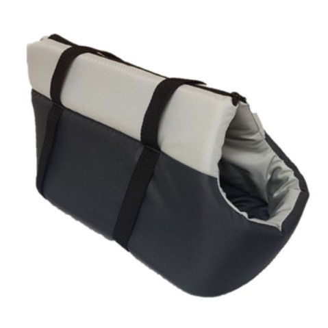 Taška Basic Duo 43x28x30cm tm.šedá+sv.šedá