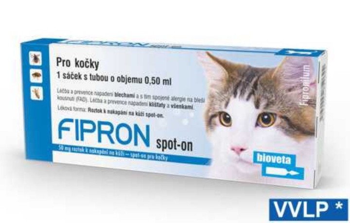 FIPRON spot-on pro kočky 1 x 0,5 ml