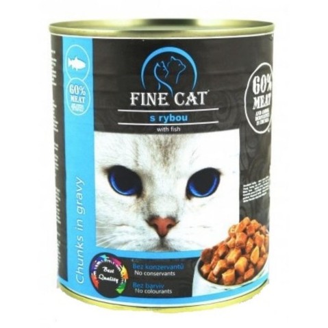 Fine Cat 830g ryba
