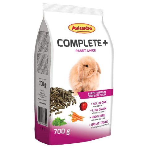 Avicentra  králík junior COMPLETE+ 700g
