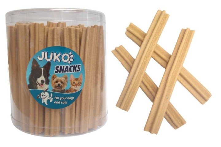 Jerky kříž slaninaJUKO Snacks 12,5 cm (50 ks)