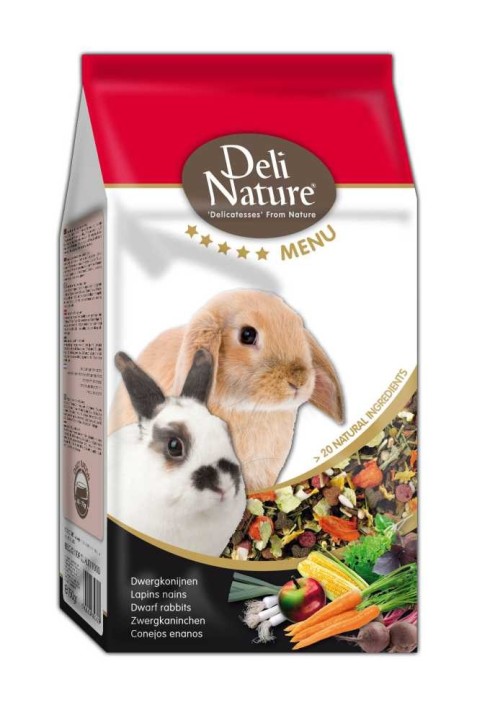 Deli Nature 5 Menu zakrslý králík 2,5 kg