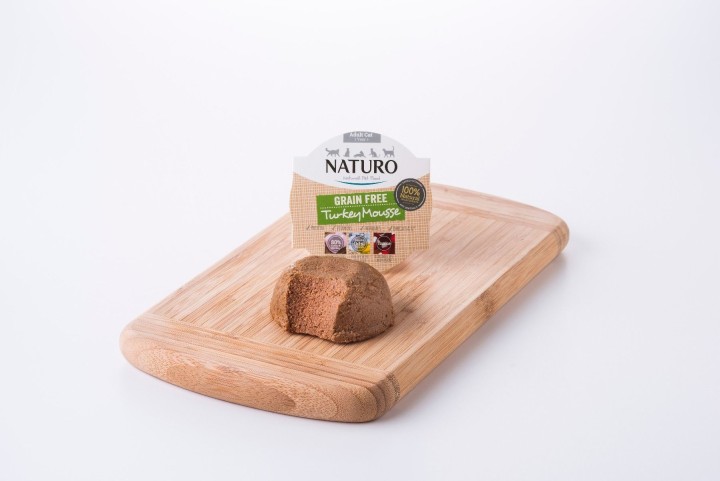 Naturo Cat Turkey Mousse GF, vanička 85 g