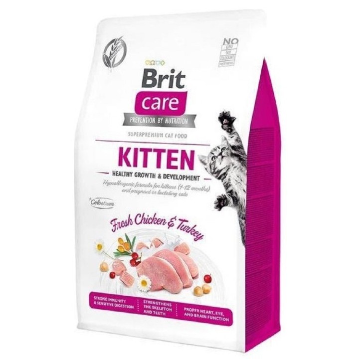Brit Care 7,0kg cat Kitten Healthy Growth, Grain-Free