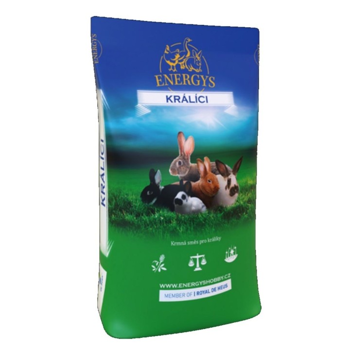Energys Klasik králík (bez kokc,výkrm) 25 kg
