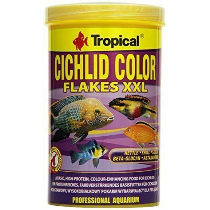 Tropical Cichlid color vločky XXL 1000 ml /200g