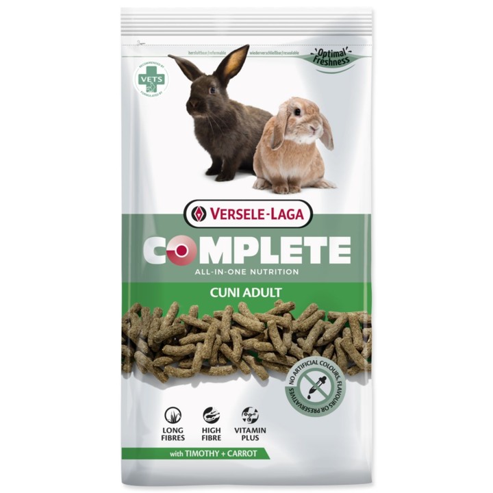 Krmivo Versele-Laga Complete pro dospělé (zakrslé) králíky 3kg