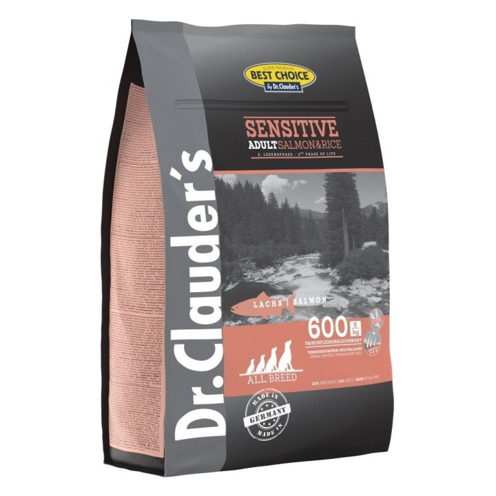 Best Choice 4kg Adult Salmon+Rice Sensitive