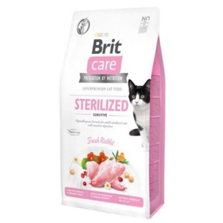 Brit Care 7,0kg cat Sterilized Sensitive, Grain-Free
