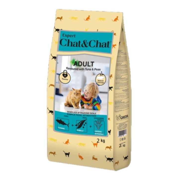 Chat & Chat Expert Adult Tuna & Peas 2 kg