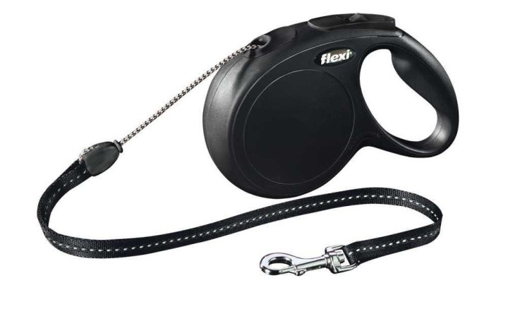 Flexi New Classic Cord M 8m černá
