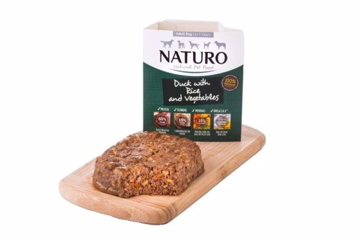 Naturo Dog Adult Duck & Rice, vanička 400 g