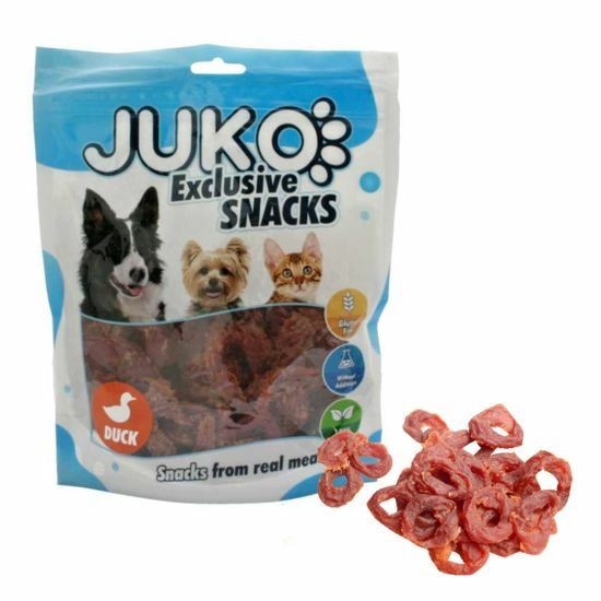 JUKO Snacks Duck Soft ring 250 g