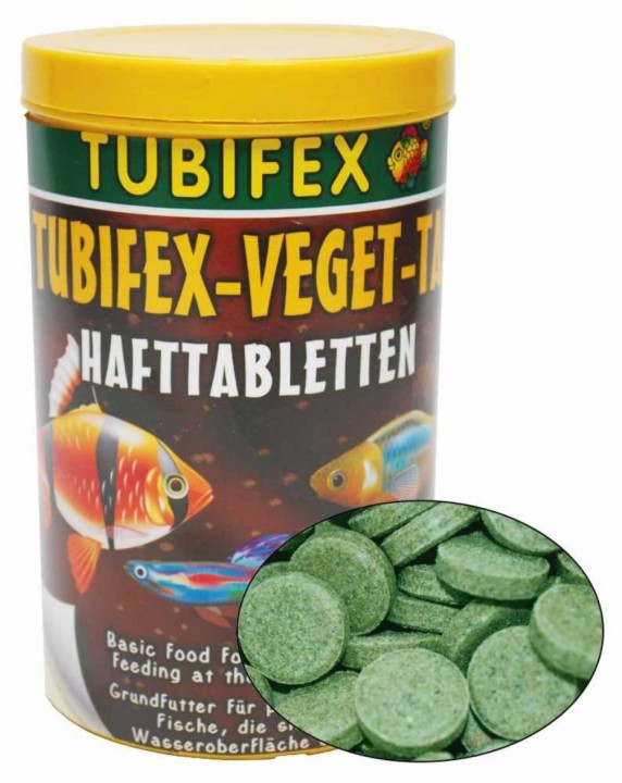 Tubifex Veget Tab 250 ml
