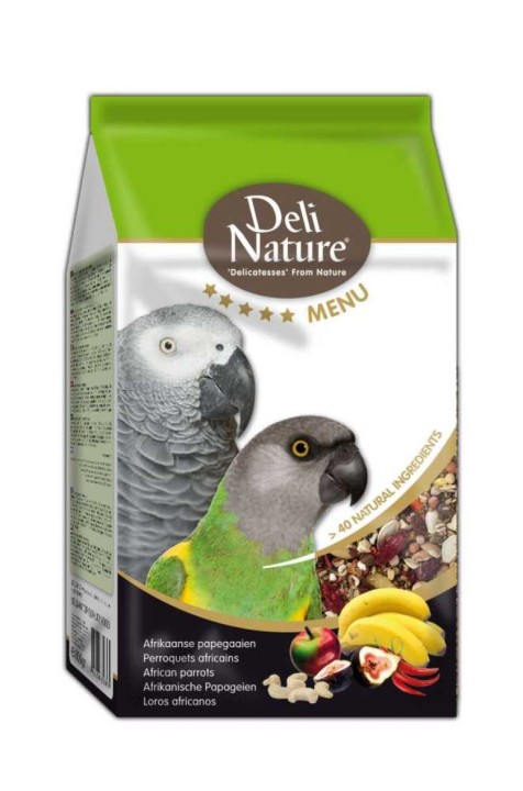Deli Nature 5 Menu africký papoušek 800 g