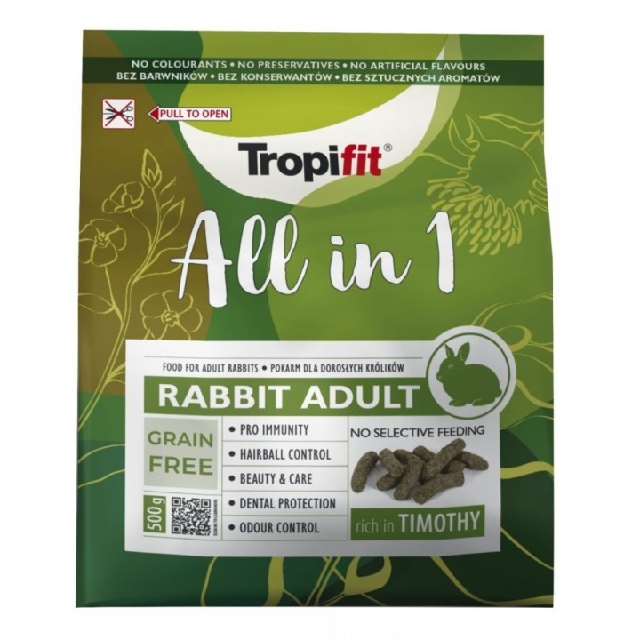 Tropifit 500g  All In 1 Rabbit adult