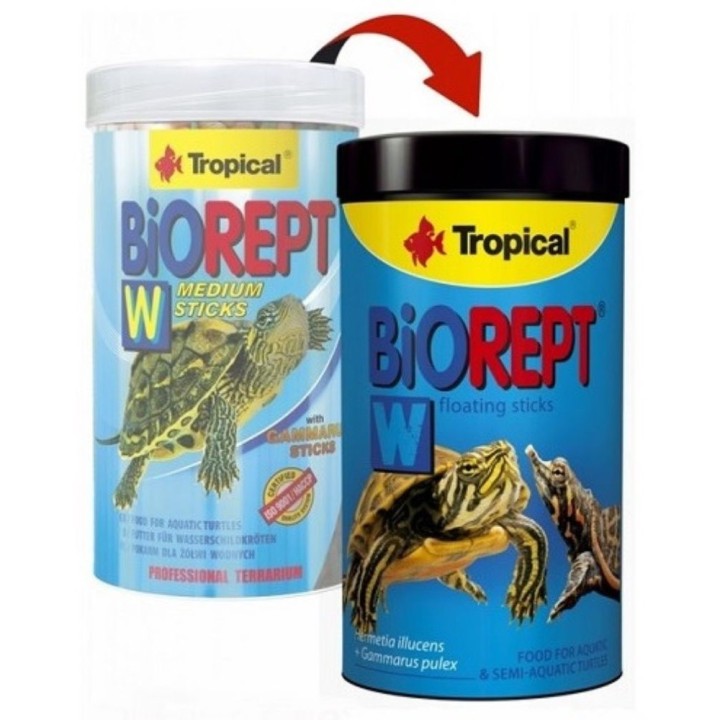 Tropical Biorept W Medium 100ml /30g granule pro želvy