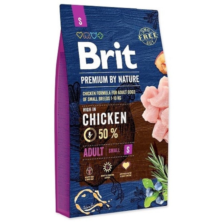 Brit  8kg premium Nature Adult S