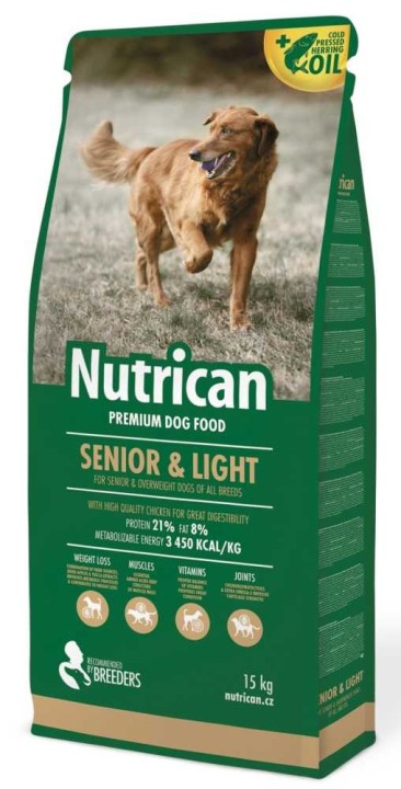Nutrican Dog Senior & Light 15 kg